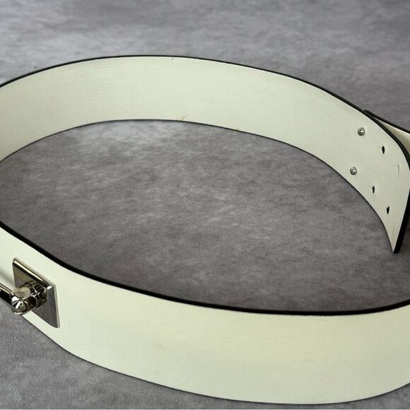 $565 Gucci Leather Horsebit Waist Belt w/Silver Horsebit 363024 90/36 - Picture 8 of 11